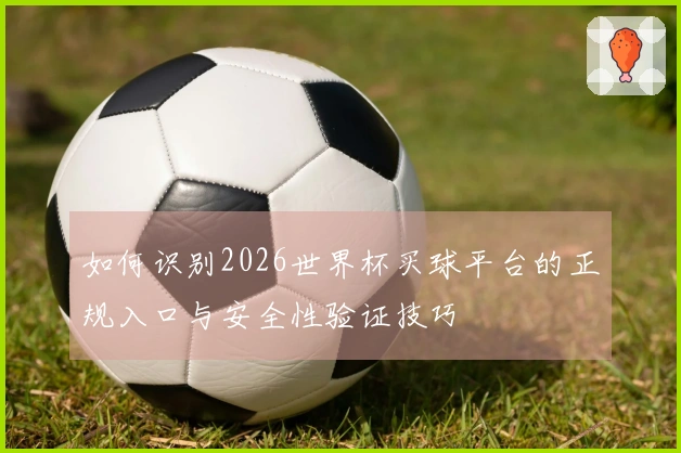 如何识别2026世界杯买球平台的正规入口与安全性验证技巧