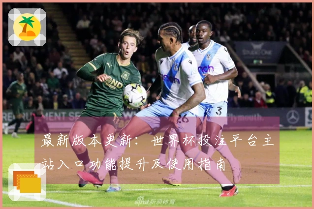 最新版本更新：世界杯投注平台主站入口功能提升及使用指南